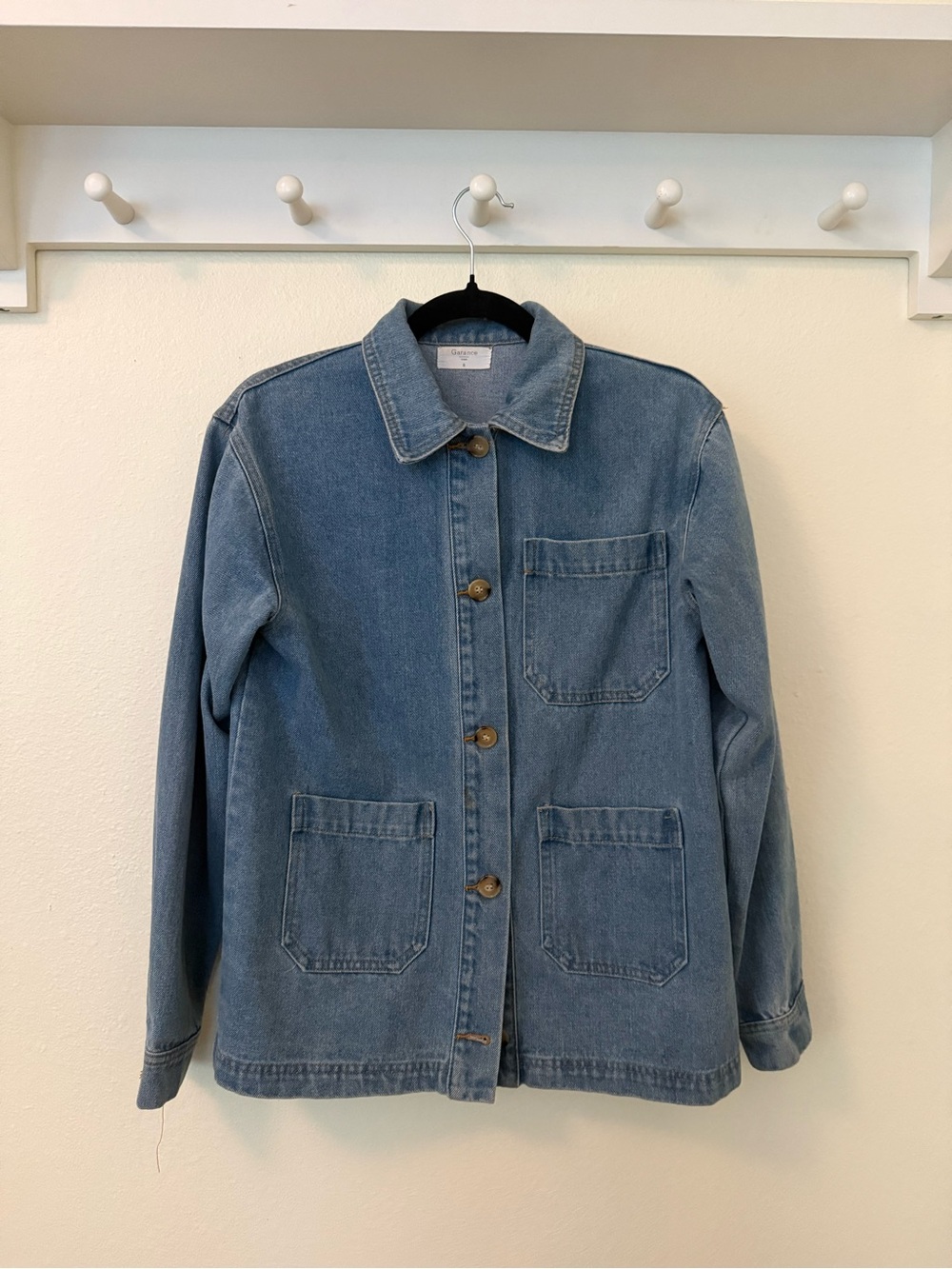 Doen-Like/Garance Paris Pascual Denim Utility Jacket SZ S